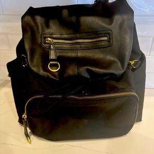 Black Skip Hop Diaper Bag Backpack